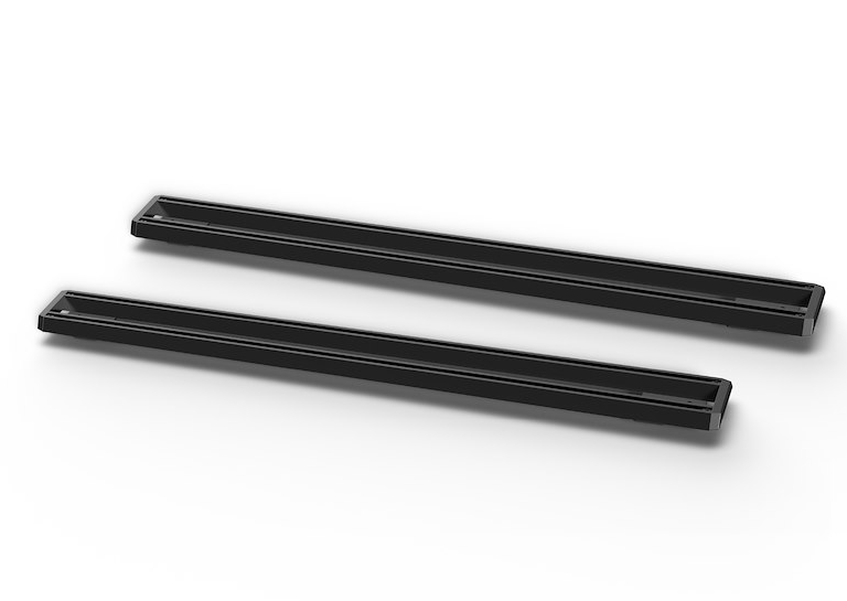 RSI SmartCap - Truck Cap Roof Rack Load Bar Set For Mid Size - 48 Inch Length - SA0431