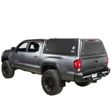 Overland Vehicle Systems - Expedition Truck Cap W/Full Wing Doors, Front and Rear Windows and 3rd Brake Light 17-22 Ford F250/350 6.8 Foot Bed - 70100020