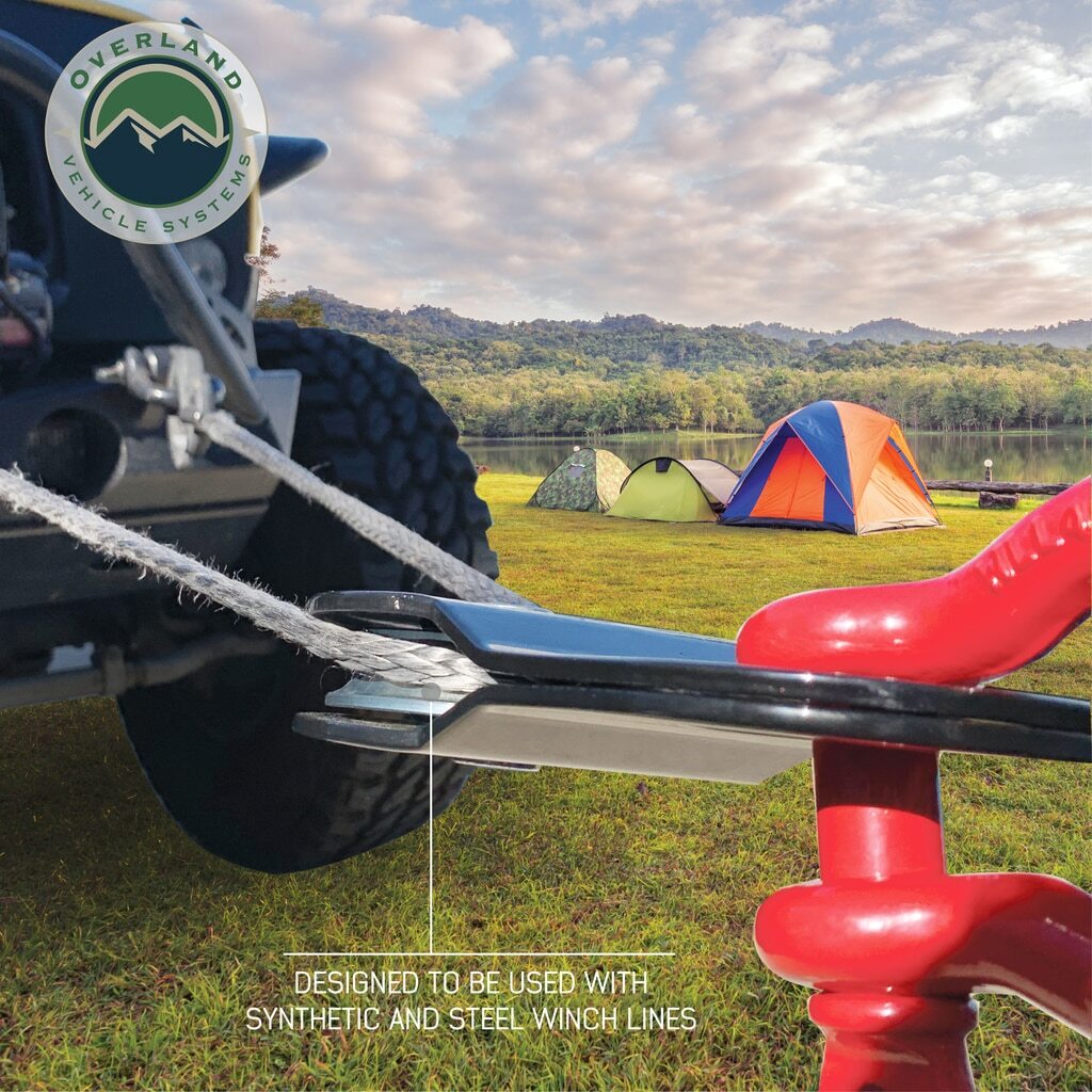 Overland Vehicle Systems - Snatch Block - Heavy Duty Universal Snatch Block Pulley - 19139905