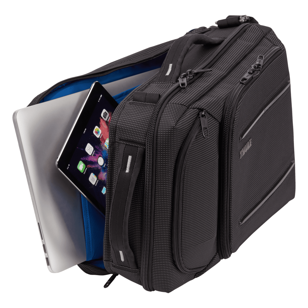 Thule - Crossover 2 Convertible Laptop Bag 15.6" Black - 3205262
