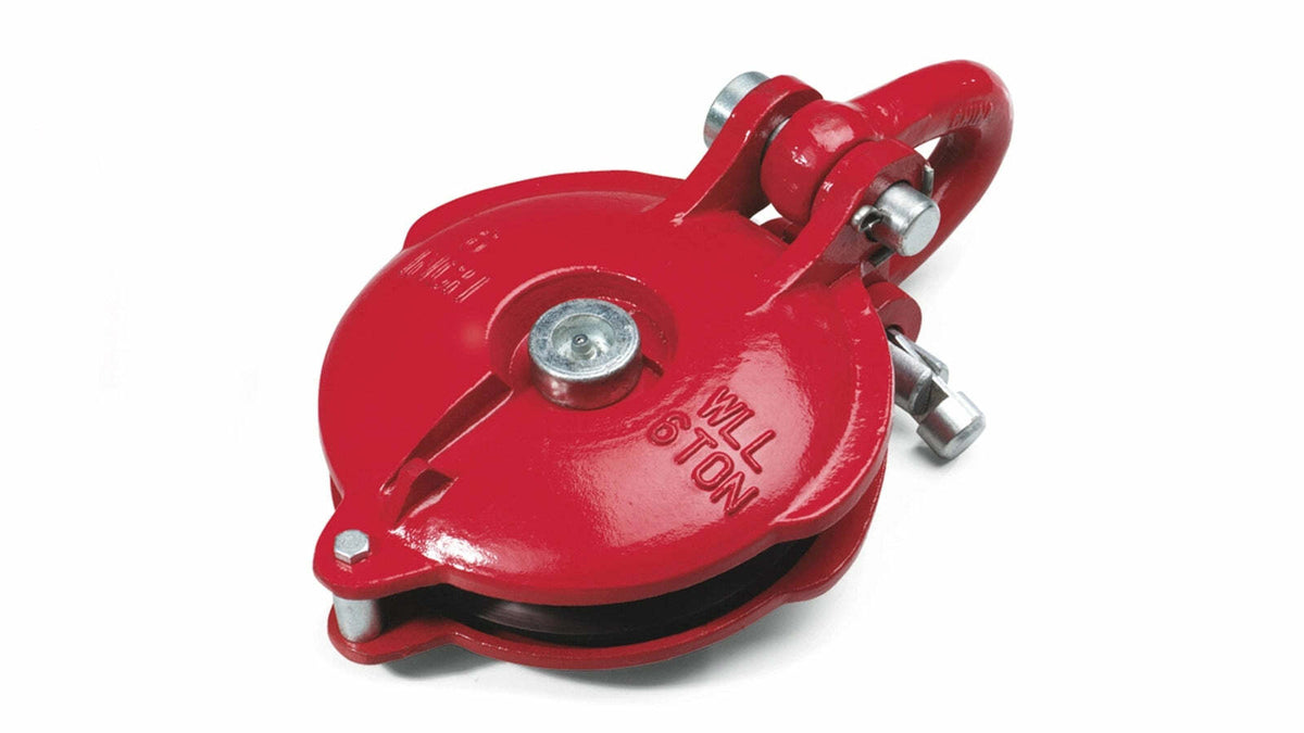 Warn - Heavy-Duty Snatch Block for Winch Capacities up to 16,500 lbs. - 63490