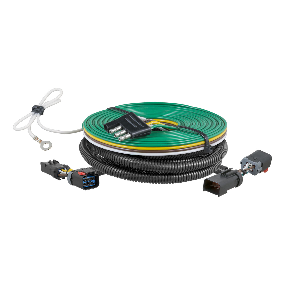 Curt - Custom Towed-Vehicle RV Wiring, Select Ram 1500, 2500, 3500 with LED Taillights - 58906