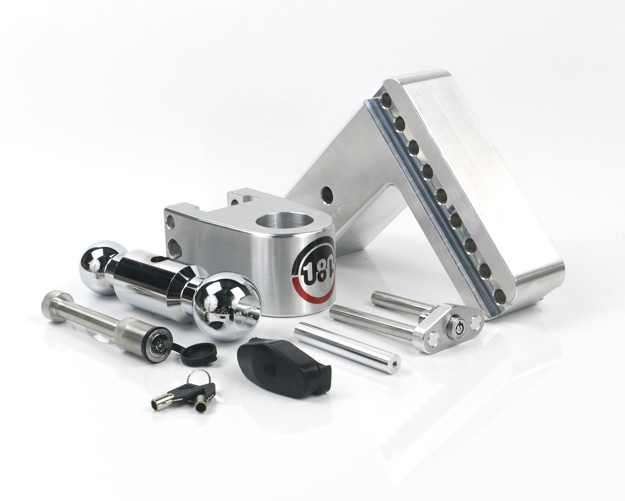 Weigh Safe - CTB6-3-KA Turnover Ball 6" Drop Hitch with 3" Shank Keyed Alike WS05 Included