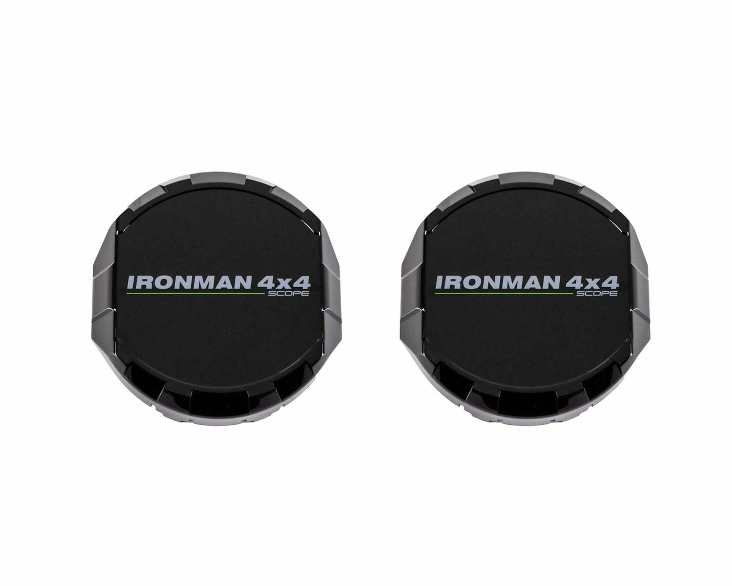 IronMan 4x4 - 5" Scope LED Driving Light Covers (Black) - IDL050COVERSBLK