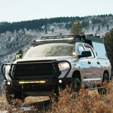 Prinsu - Toyota Tundra 2nd Gen CrewMax Camper Pro Roof Rack | 2007-2021 - Cut out - 400-002-012-037