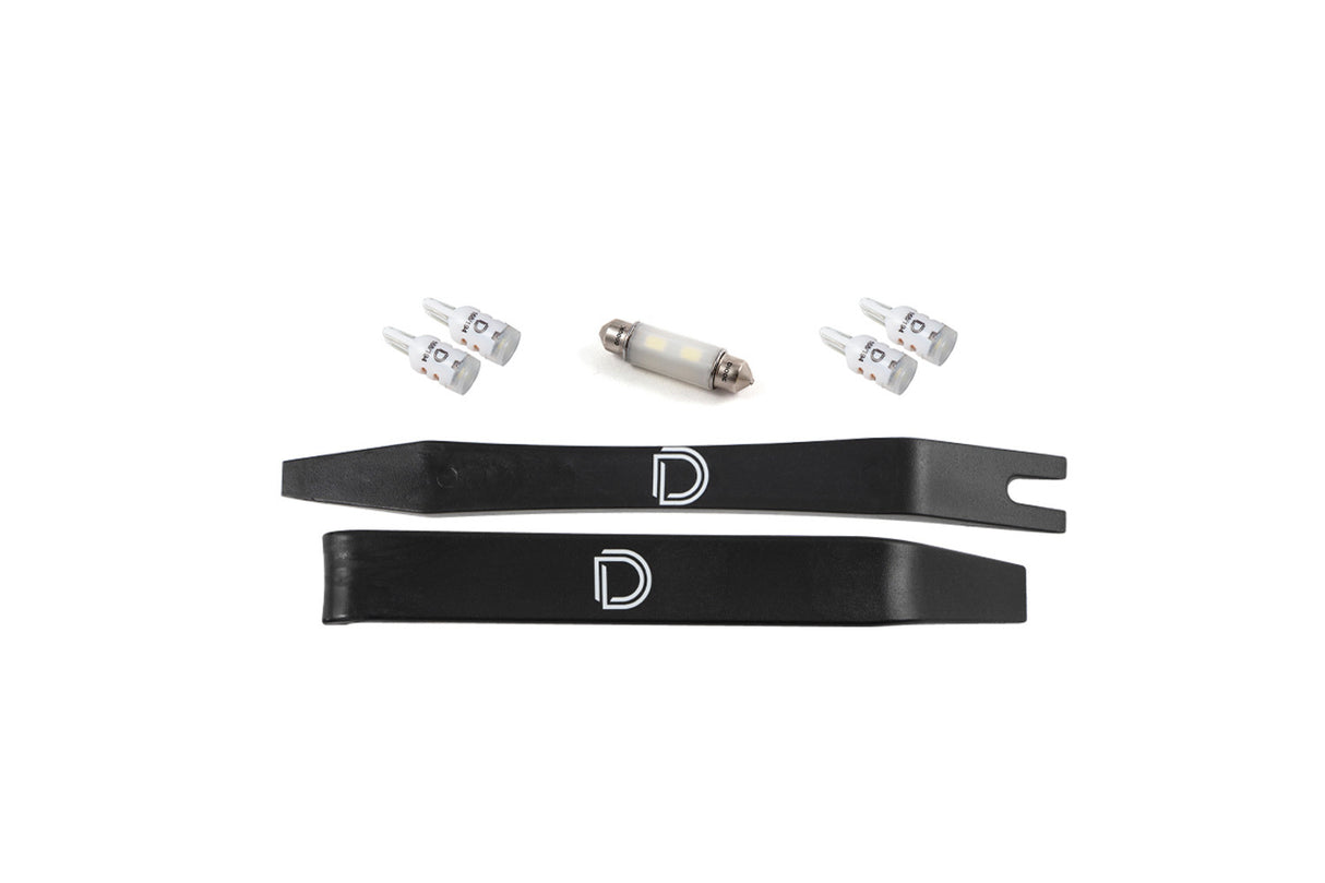 Diode Dynamics - Interior LED Kit for 2005-2009 Ford Mustang, Cool White Stage 2 - DD0516