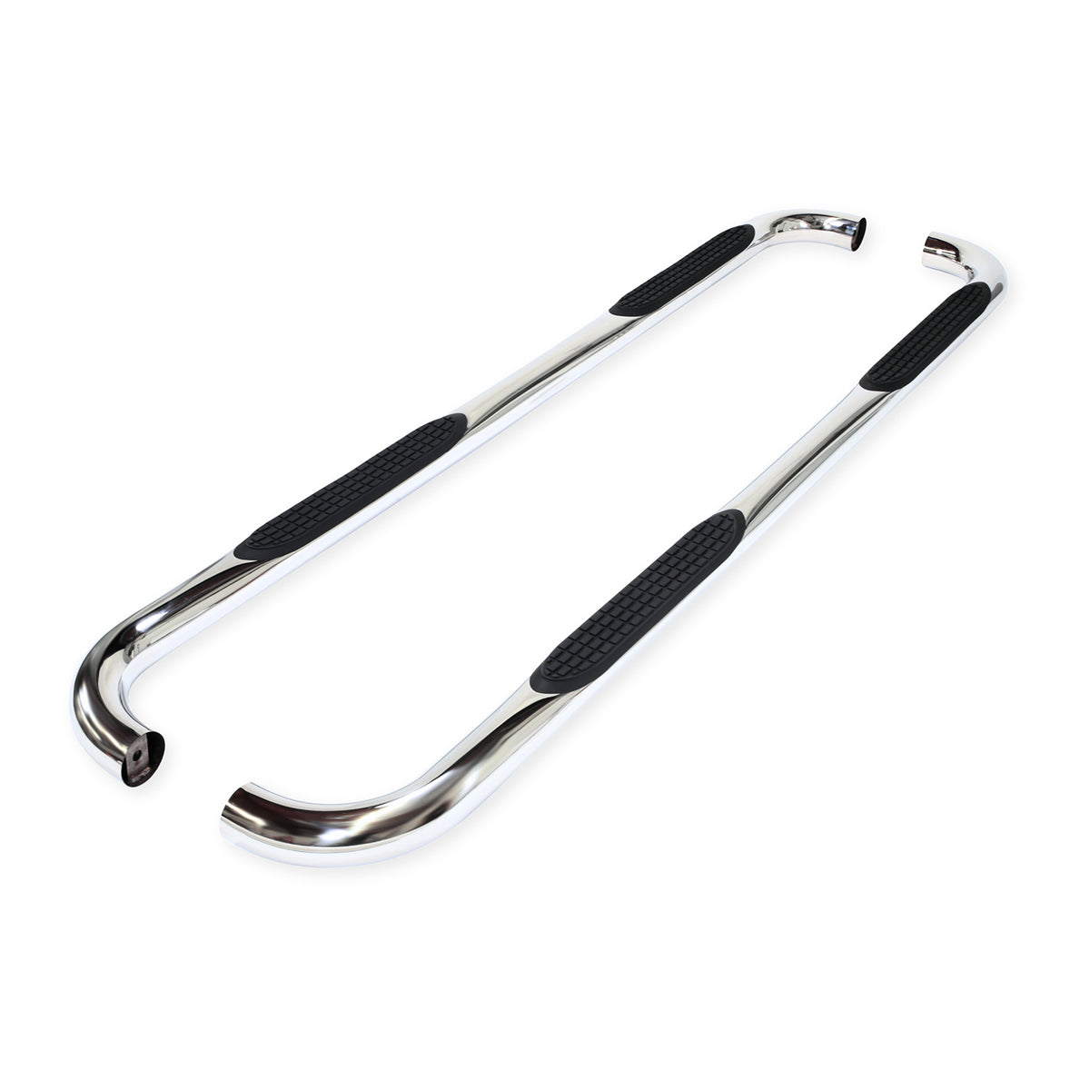 TrailFx - 3" Round Step Bar For Ford F150 Extended- Stainless (1130308091)