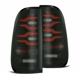 AlphaRex 658003 LED Taillights Black Red