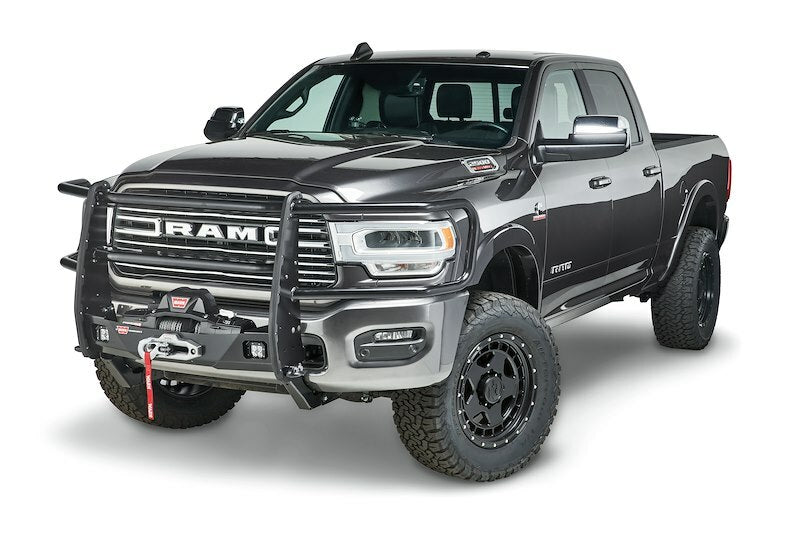Warn - TRANS4MER GRILLE GUARD KIT - RAM HEAVY DUTY FULL GUARD - 104821