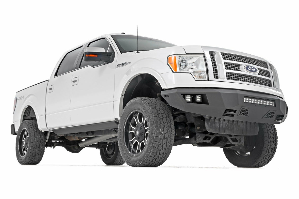 Rough Country - Power Running Boards - Lighted - Crew Cab - Ford F-150 F-150 Raptor (09-14) - PSR71529