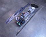 Decked - CargoGlide No Drill Bracket Kit for Ford F150 & 3rd Gen Toyota Tacoma Long - F150 (2015-Current) all bed lengths | Tacoma (2016-2023) 6' bed length - C0092-DCGND-BLK