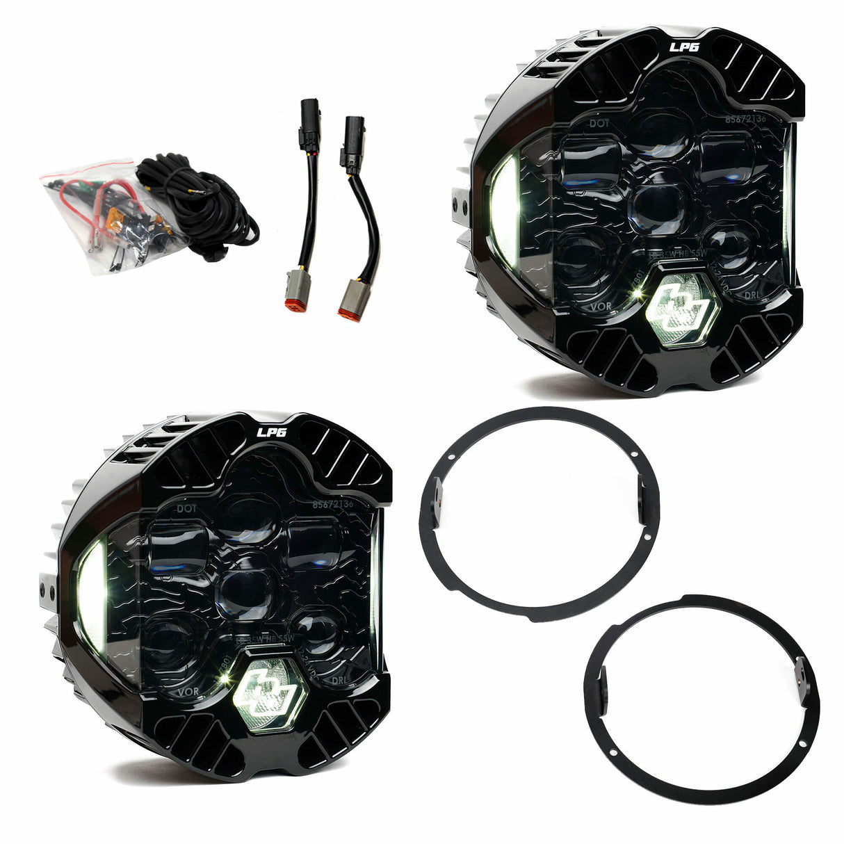 Baja Designs 44-8310 DOT LP6 LED Headlight Kit