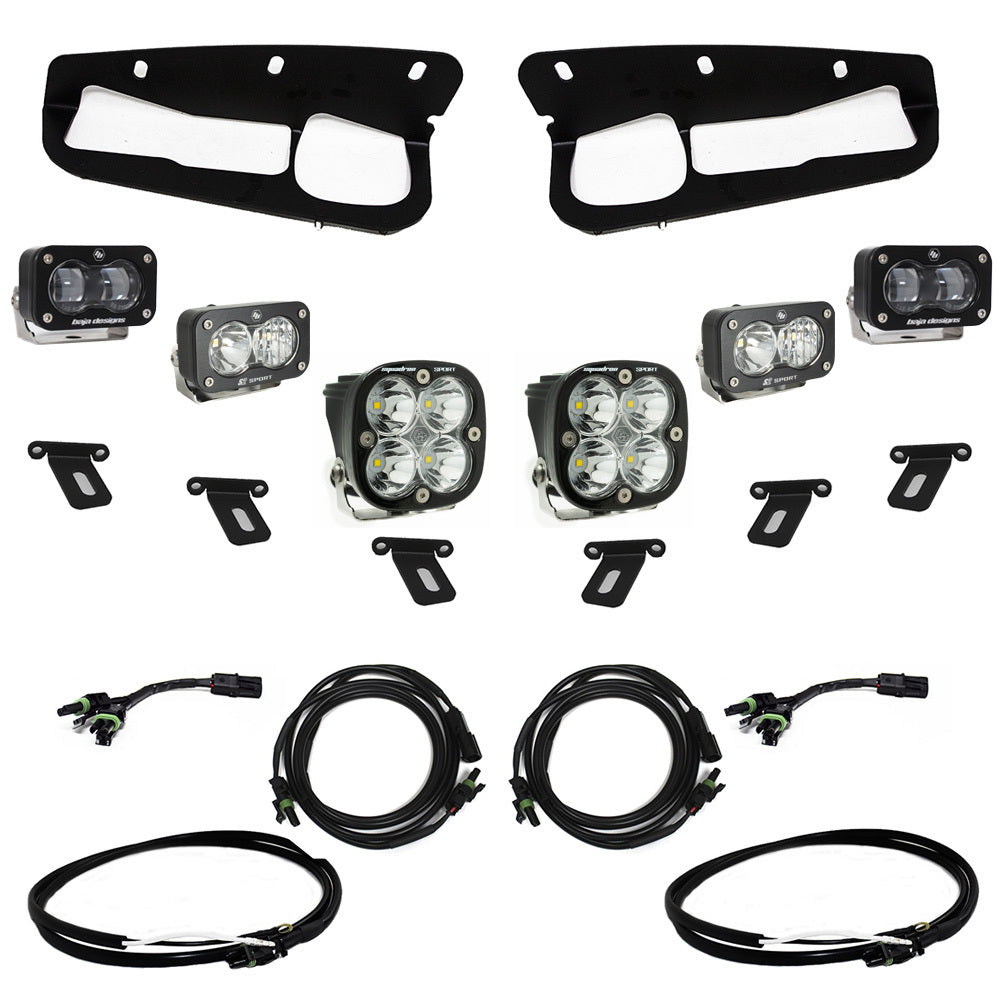 Baja Designs - Baja Designs - 448174UP - Ford S2 SAE ?Sportsmen? Fog Pocket Light Kit