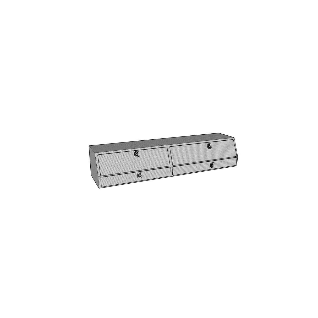 Westin - 80-TBS200-96D-BD Brute Contractor TopSider Tool Box