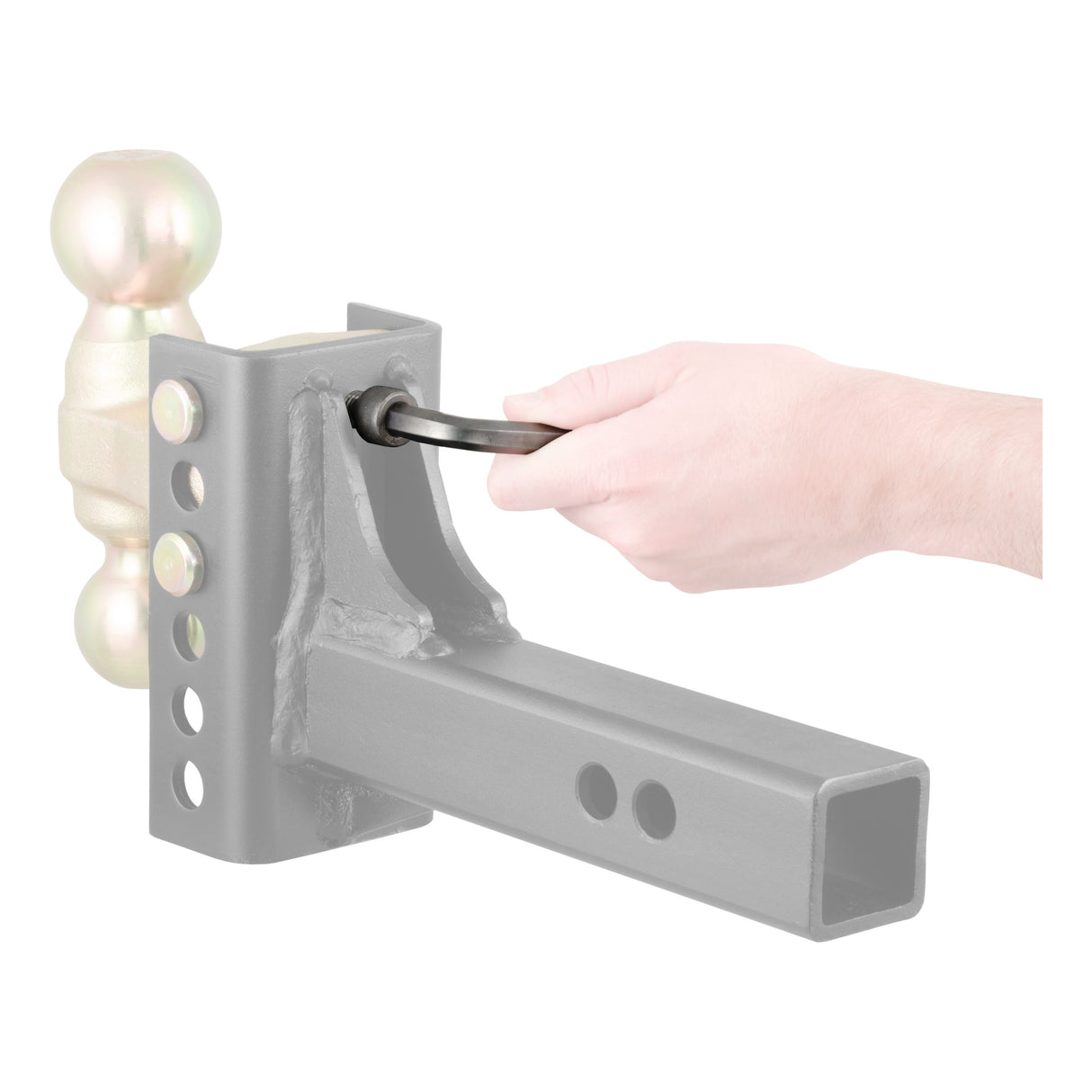 Curt - Replacement Adjustable Channel Mount Anti-Rattle Kit (Fits #45902 or #45908) - 45916