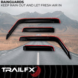 TrailFx - In Channel 4-Piece Window Vent For Jeep JL/JT (4811IC)