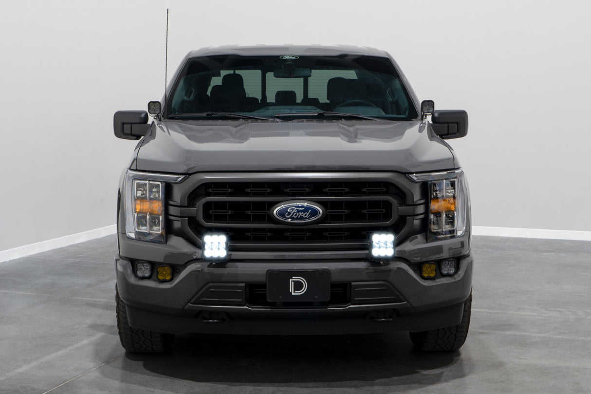 Diode Dynamics DD7330 Bolt-on Pod Light kit for 2021 Ford F-150.