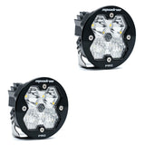Baja Designs - 59-7803-2NH Squadron-R 2.0 Pro Black LED Auxiliary Light Pod Pair (No Harness)