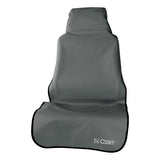 Curt - Seat Defender 58" x 23" Removable Waterproof Grey Bucket Seat Cover - 18500