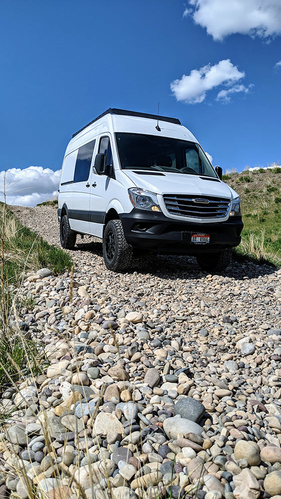 Prinsu - Sprinter Van 144 Prinsu Roof Rack / Standard / Factory Installed Track System Kit - 400-000-023-003