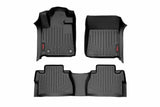 Rough Country Floor Mats - FR & RR - CrewMax - Toyota Tundra 2WD 4WD (2014-2021) - M-71770