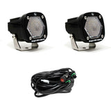 Baja Designs - 387806 - S1 Black LED Auxiliary Light Pod Pair