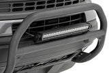 Rough Country - Nudge Bar - 20 Inch BLK DRL Single Row LED - Ford Bronco Sport (21-23) - 51042