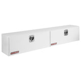 Weather Guard - 90.25" Super Side - Alum, White Finish, Truck Box - 391-3-02
