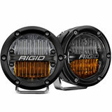 RIGID - 360-Series PRO SAE Fog Yellow/White Pair - 36122