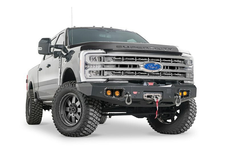 Warn - ASCENT BUMPER WITHOUT GUARD FORD SUPER DUTY - 110759