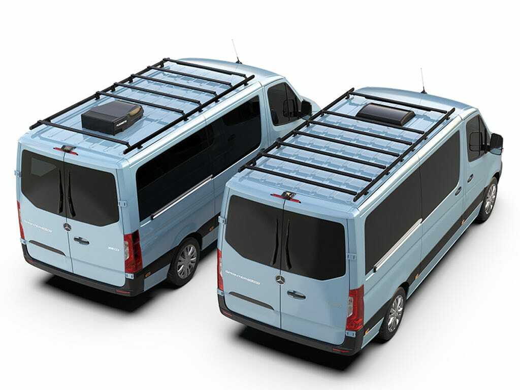 Front Runner - Mercedes Benz Sprinter (L2H1/144in MWB/Standard Roof) (2007-Current) Slimpro Van Rack Kit - KVMS002T