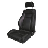 Rugged Ridge - Rugged Ridge 13404.15 Ultra Seat, Front, Reclinable, Black Denim; 76-02 CJ/Wrangler YJ/TJ - 13404.15
