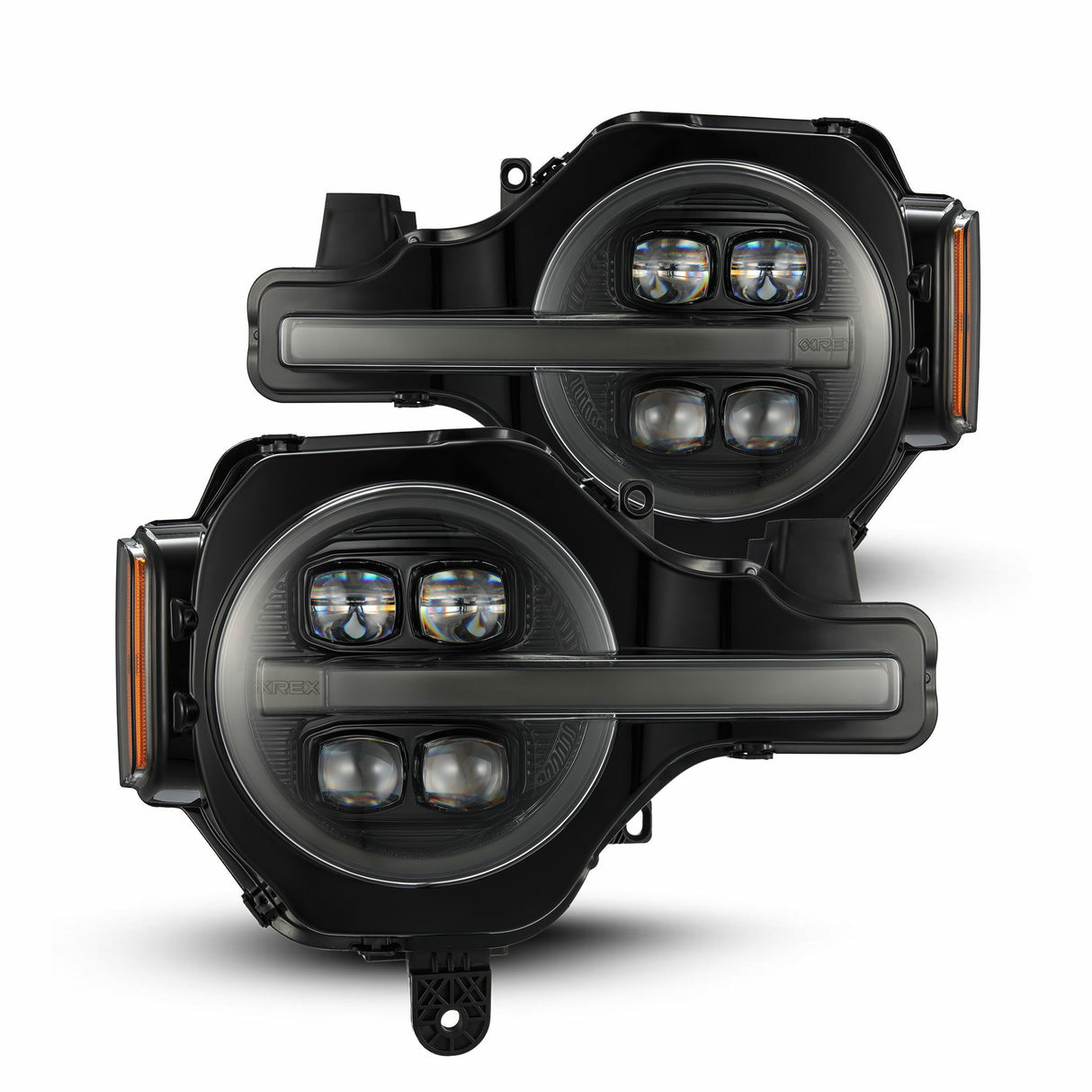 AlphaRex 880259 Projector Headlights Alpha-Black