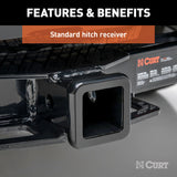 Curt - Class 3 Trailer Hitch, 2" Receiver, Select Toyota Highlander - 13453