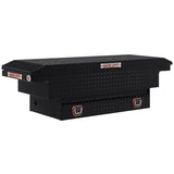 Weather Guard - Model 131-5-04 Saddle Box, Aluminum, Compact Low Profile, Gloss Black,  8.0  cu ft - 131-5-04
