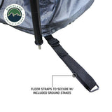 Overland Vehicle Systems - HD Nomadic 2.0 Awning Room Enclosure, Grey Body, Green Trim (4 Walls and Floor) - 18089920