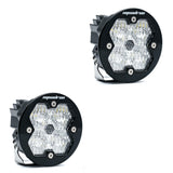 Baja Designs - 58-7805-2NH Squadron-R 2.0 Sport Black LED Auxiliary Light Pod Pair (No Harness)