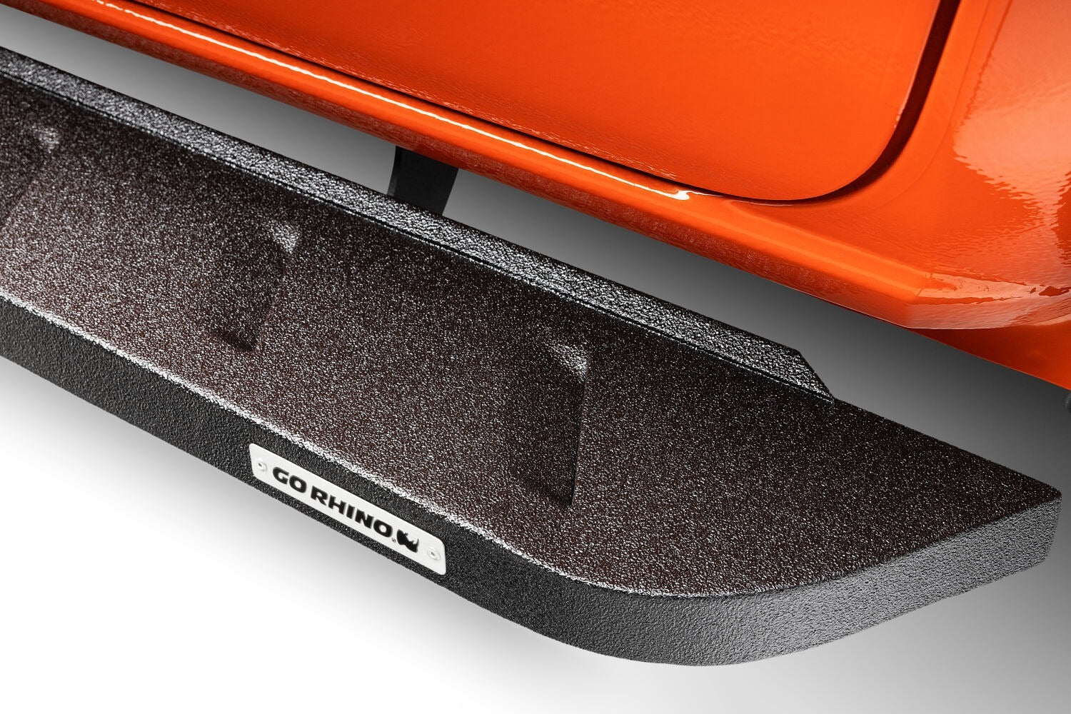 Go Rhino - 63404280T - RB10 Running Boards With Mounting Brackets - Protective Bedliner Coating