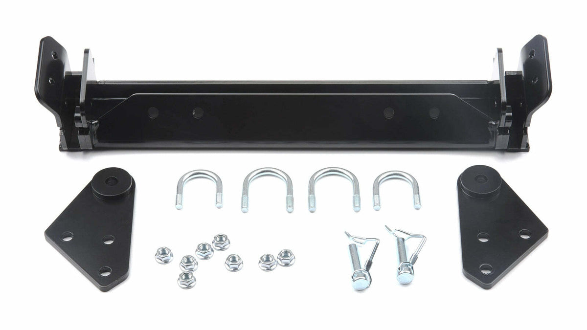 Warn - 79605 Front Kit Black Includes Mounting Bracket and Hardware