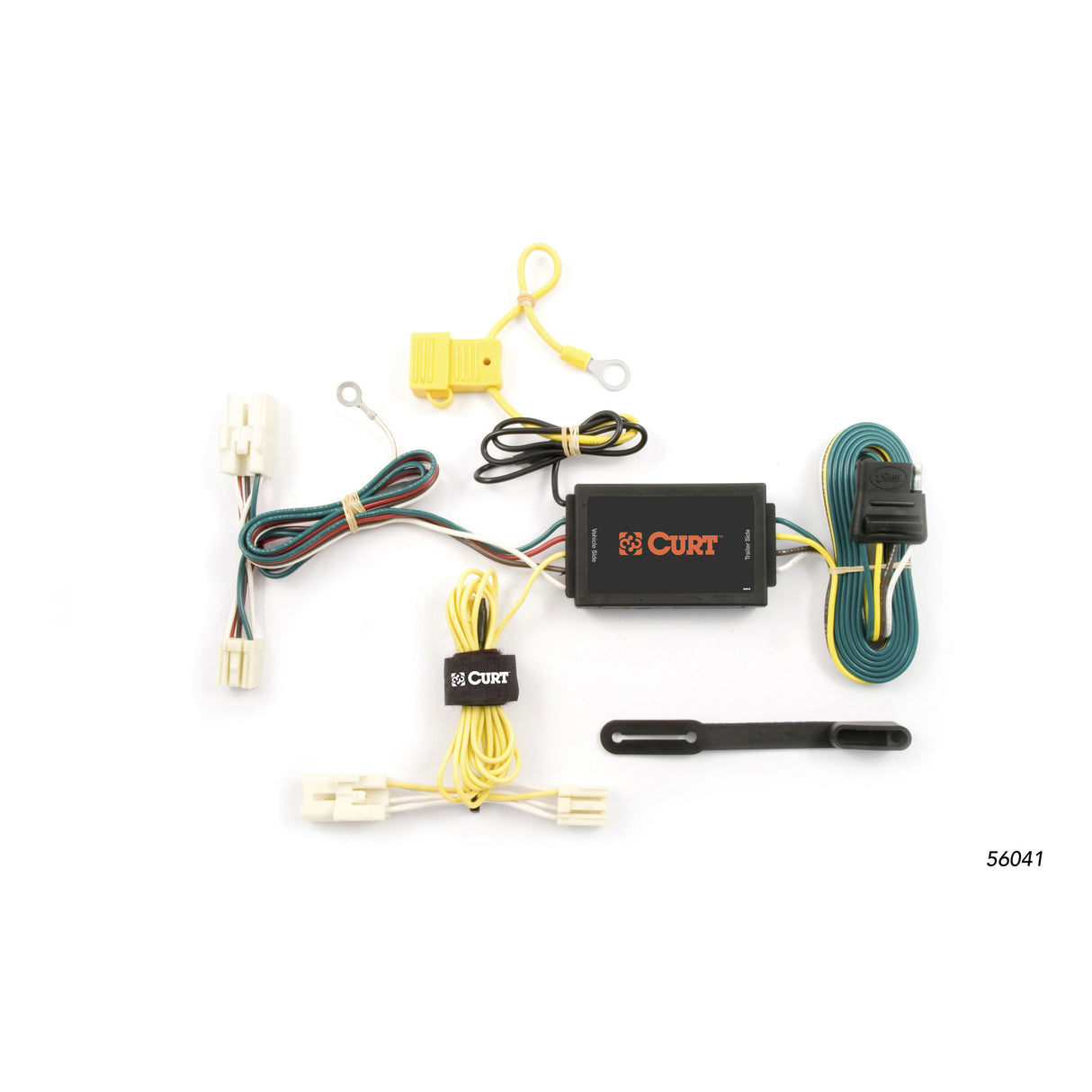 Curt - Custom Wiring Harness, 4-Way Flat Output, Select Hyundai Genesis - 56041