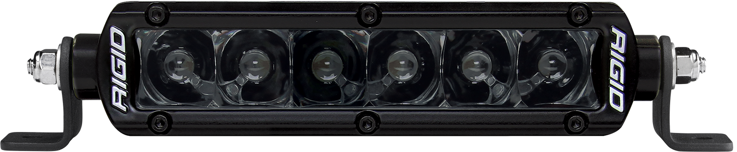RIGID Industries - 906213BLK SR-Series PRO Midnight Edition LED Light, Spot Optic, 6 Inch