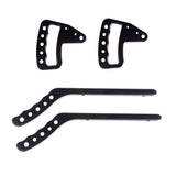 Rugged Ridge - Metal Grab Handles, Aluminum, F/R Set, 07-18 Wrangler JK - 13505.50