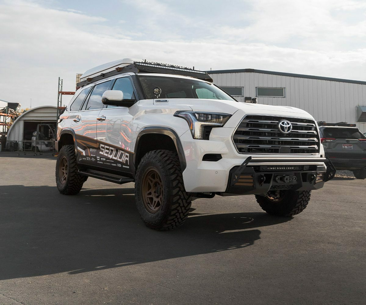 Prinsu - 3rd Gen Toyota Sequoia Roof Rack / Standard - 400-000-030-003