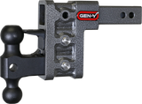 GEN-Y - Hitch GH-523 2" Shank 5" Drop 2K TW 16K Hitch & GH-051 Versa-Ball & GH-032 Pintle Lock - GH-523