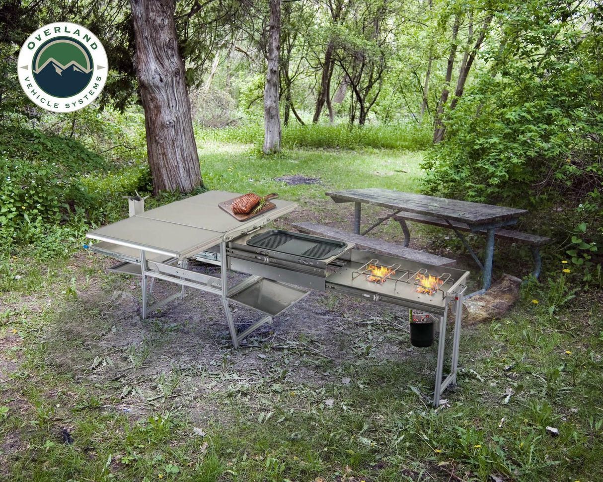 Overland Vehicle Systems - Cook With Portable Komodo Camp Kitchen - 30100001