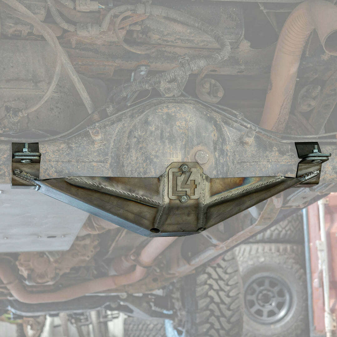 C4 Fabrication - Tacoma Rear Differential Skid Plate / 2nd Gen / 2005-2015 - 1200-5105-01NA