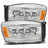 AlphaRex 880537 LED Projector Headlights in Chrome