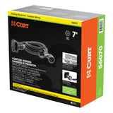 Curt - 7' Custom Wiring Extension Harnesses (Adds 7-Way RV Blade to Truck Bed, 10-Pack) - 56070010