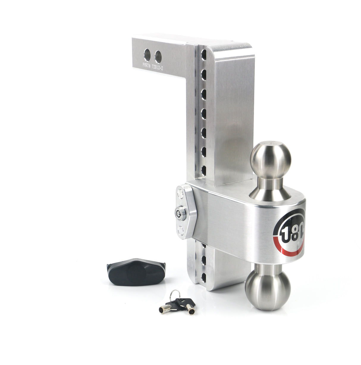 Weigh Safe - LTB10-2 Turnover Ball 10" Drop Hitch with 2" Shank