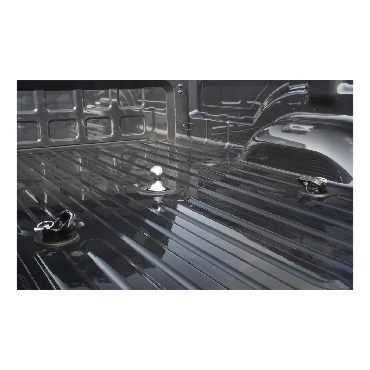 Curt - OEM Puck System Gooseneck Safety Chain Anchors, Ram (30K) - 60617